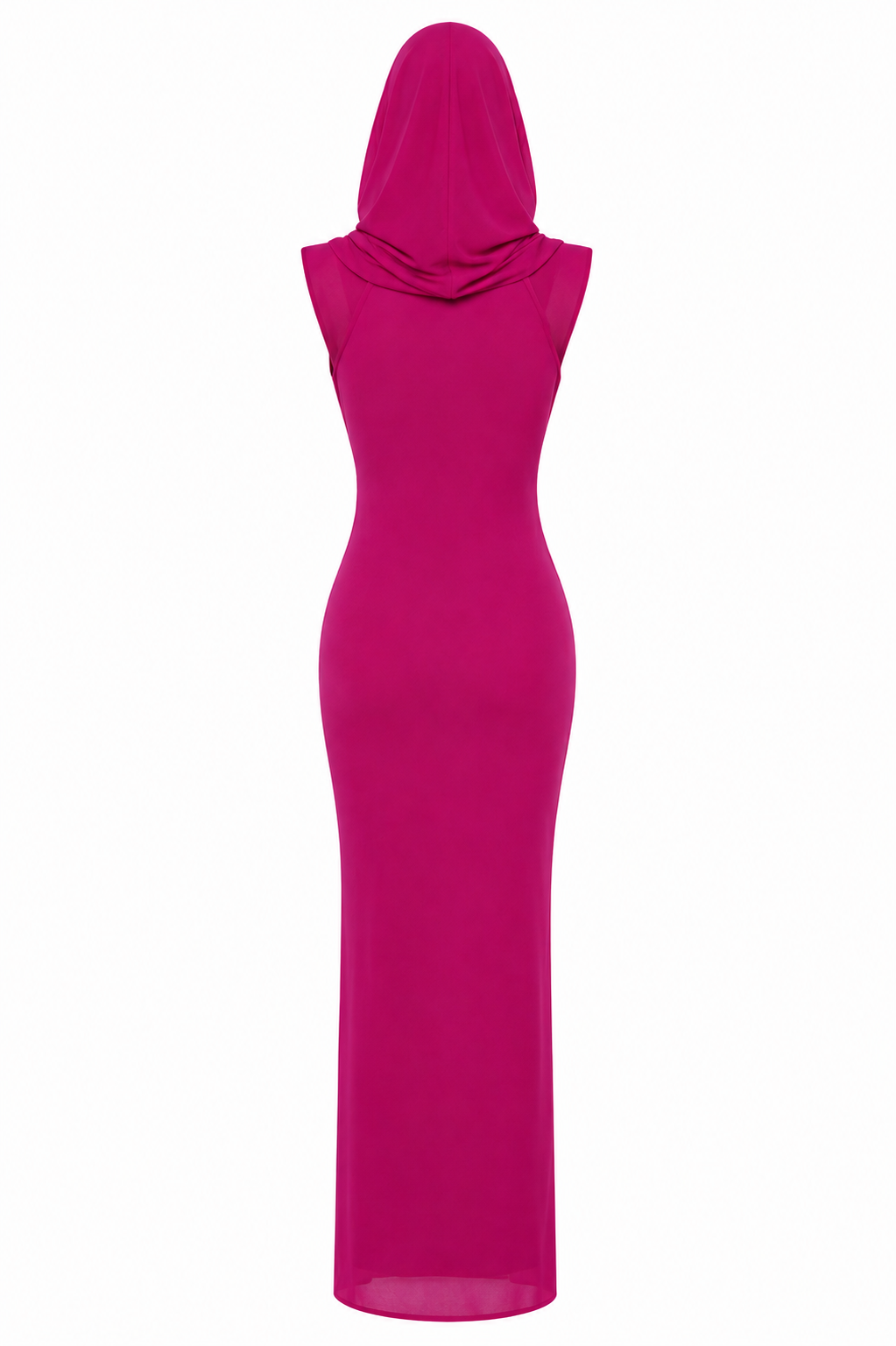 SLEEK DRESS IN FUSHIA