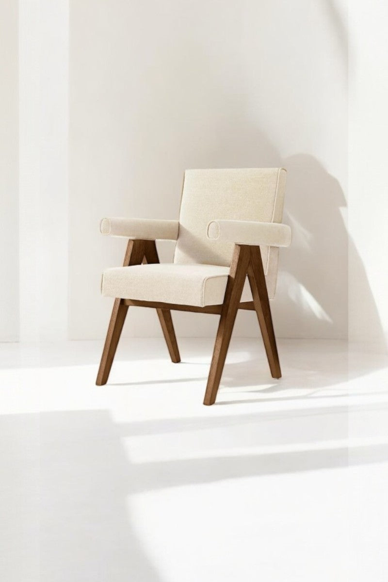 LAKE CHAIR IN BROWN WOOD