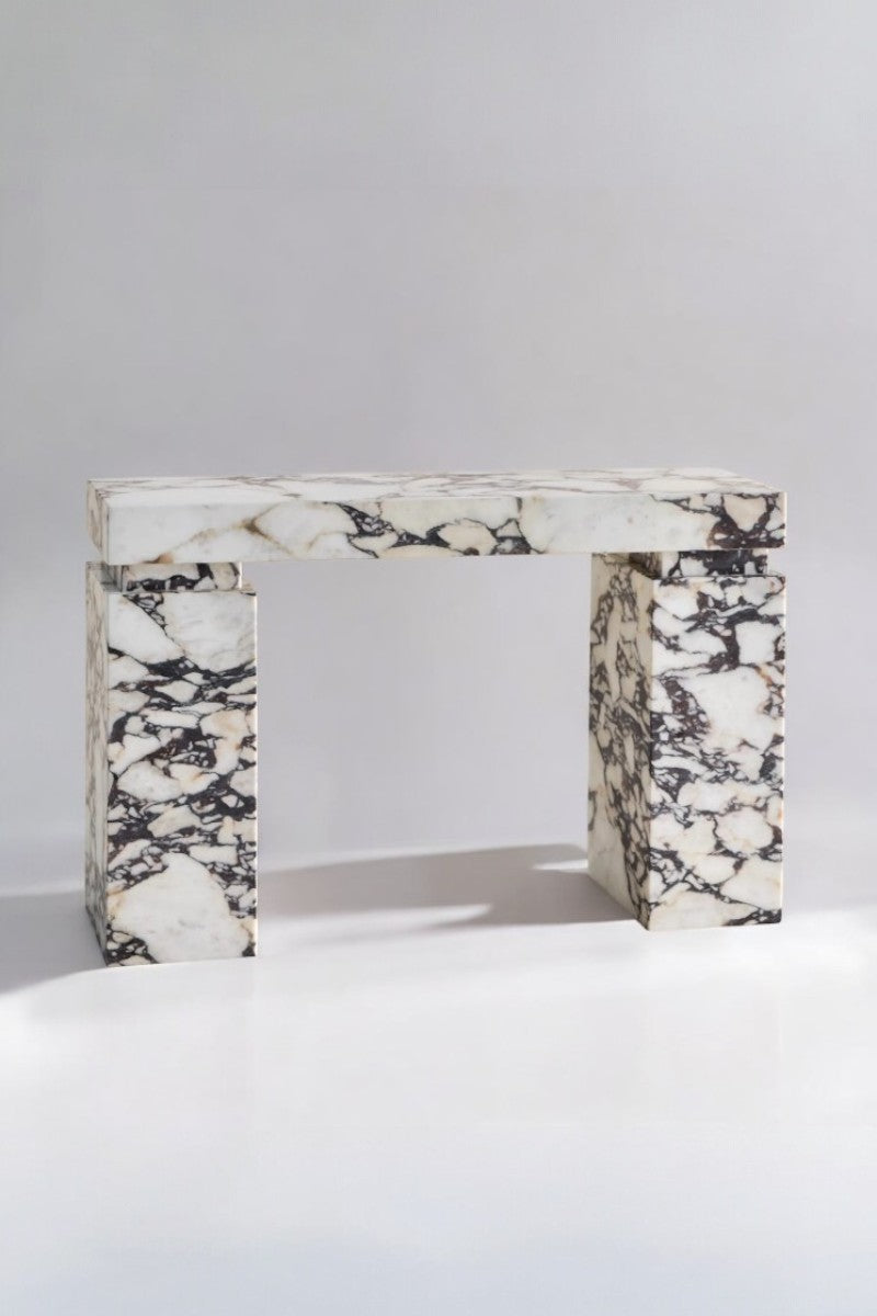 MELIA CONSOLE IN CALACATTA MARBLE