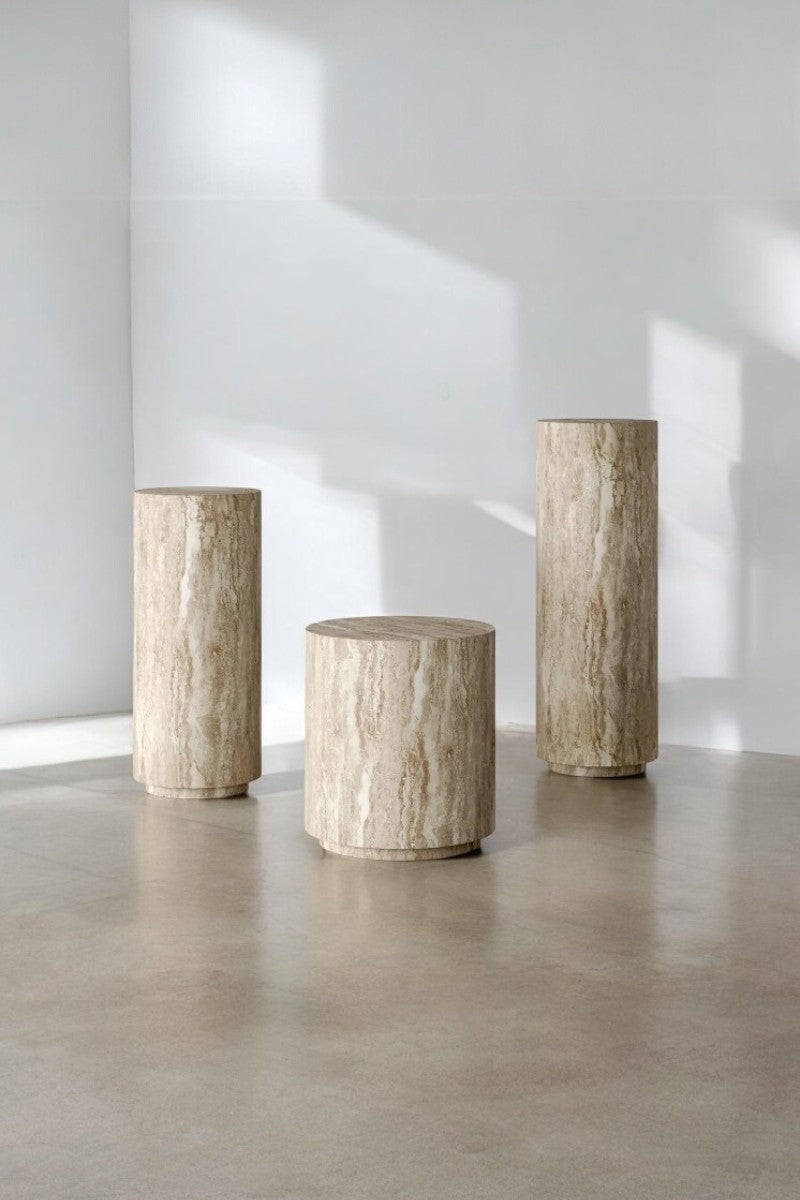 OLAVE COLUMNS TRAVERTINE