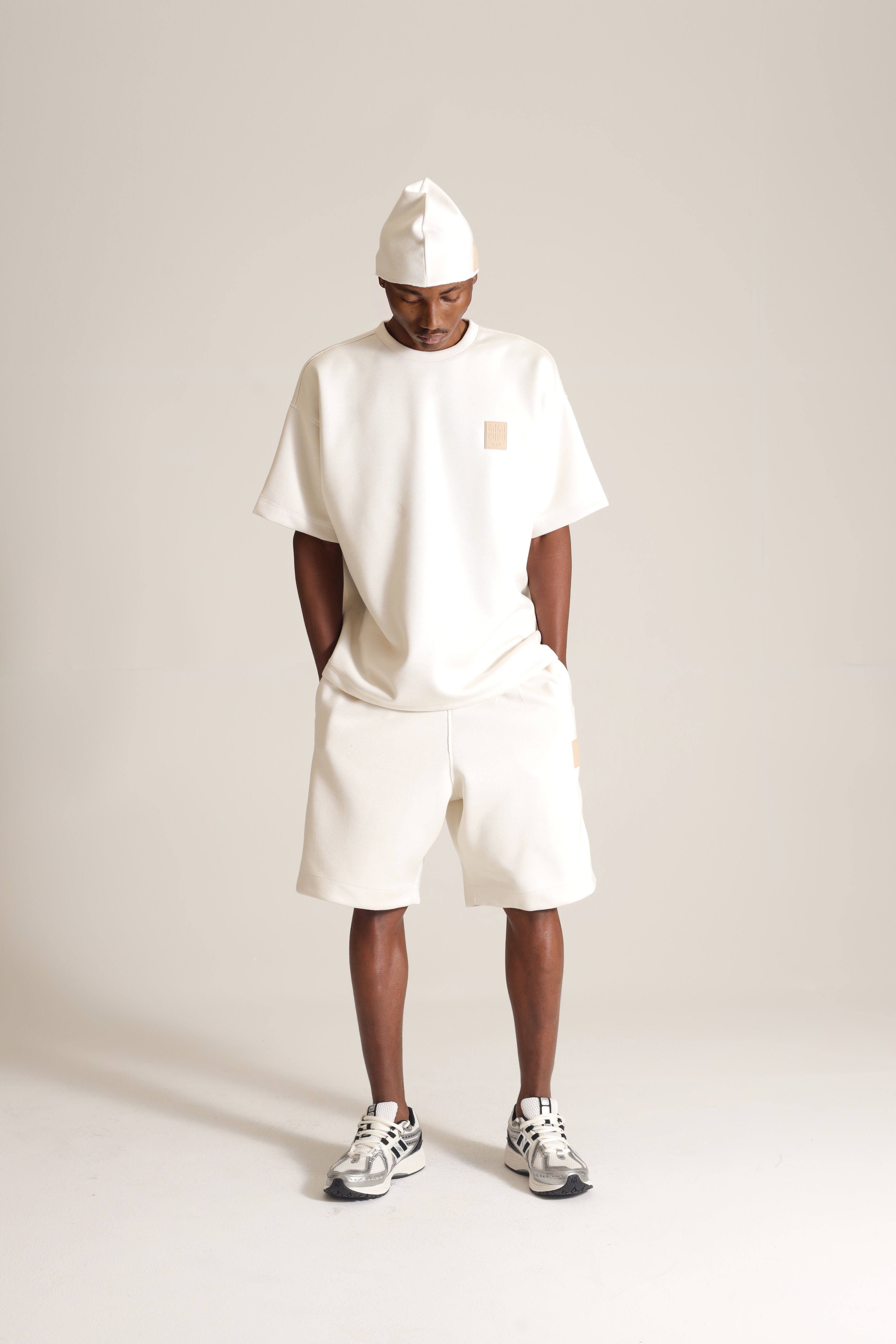 SWEATSHIRT LOGO PATCH IN WHITE