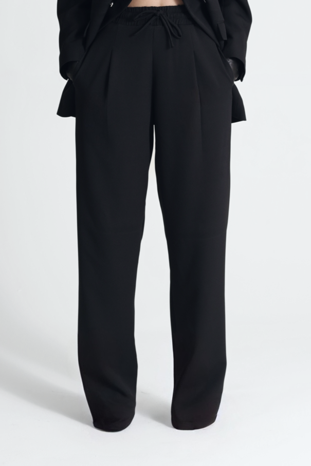 WIDE LED PANT IN BLACK