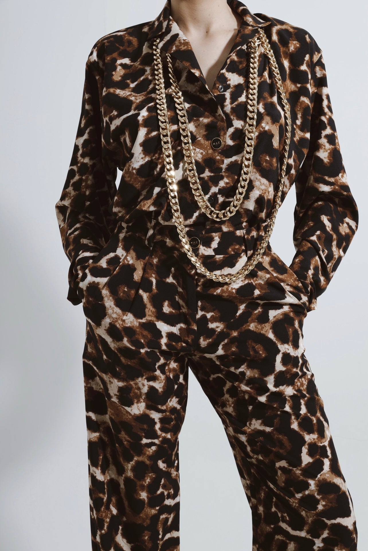 Chemise Ease imprimé leopard