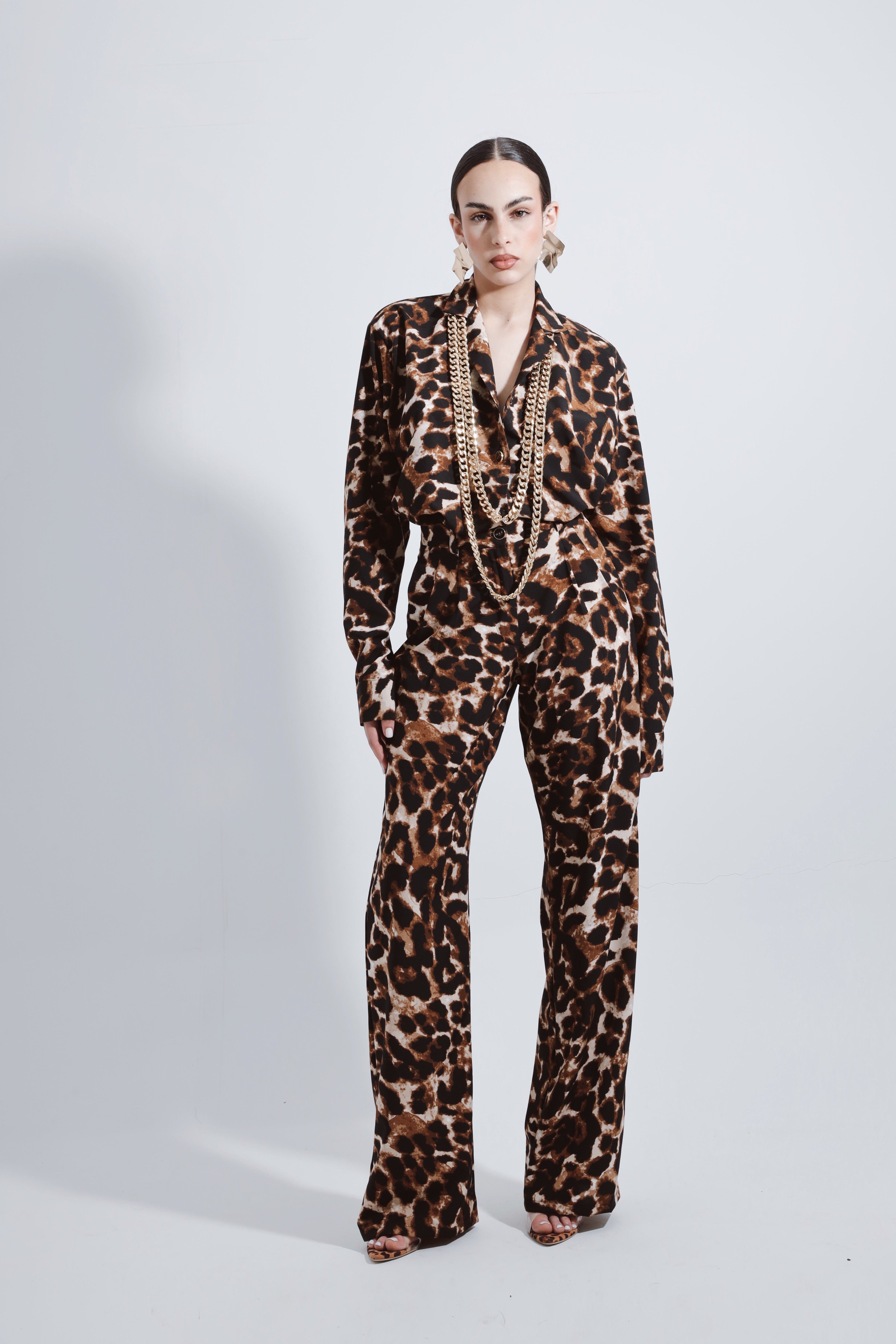 Chemise Ease imprimé leopard