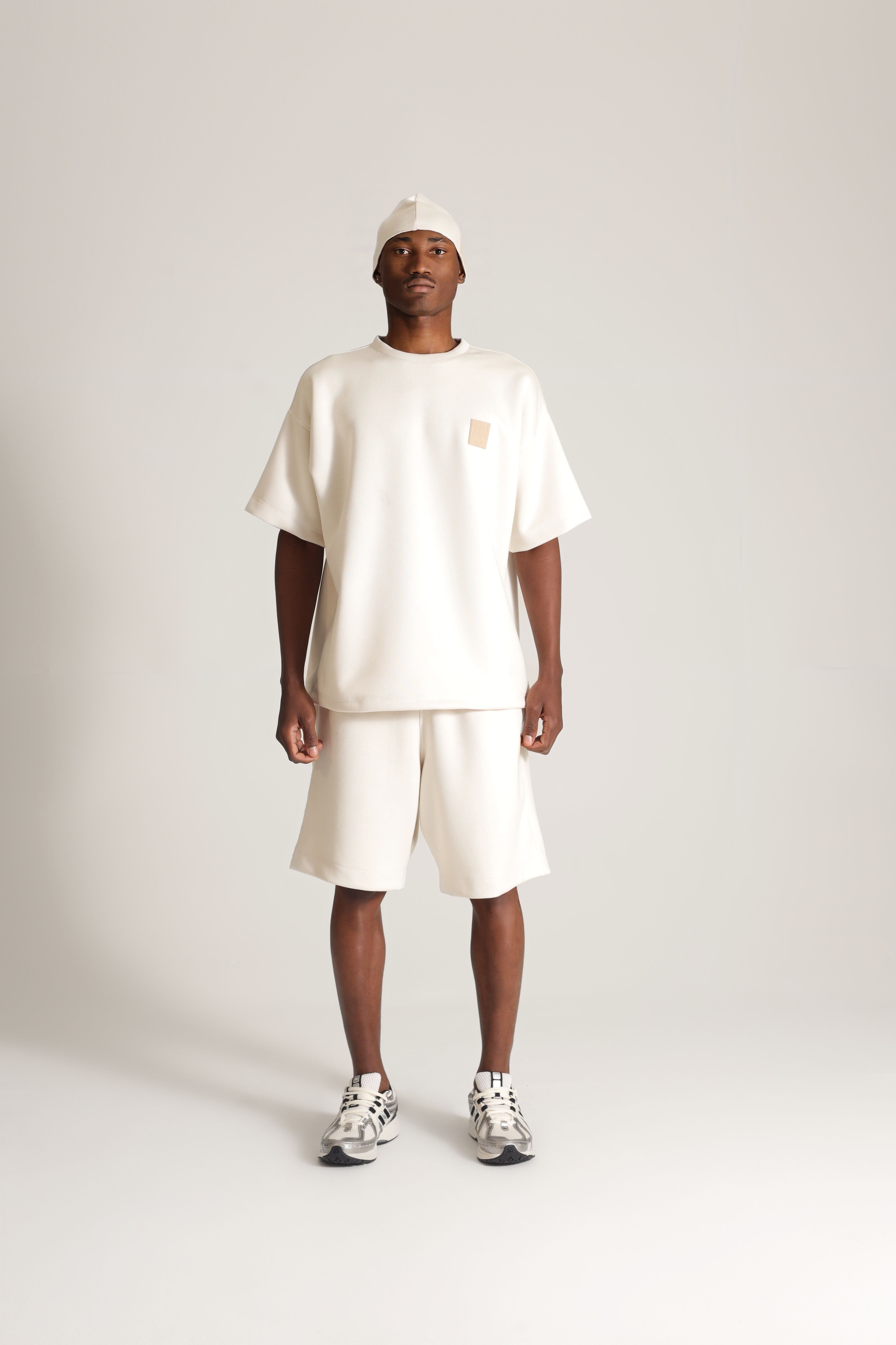 SWEATSHIRT LOGO PATCH IN WHITE