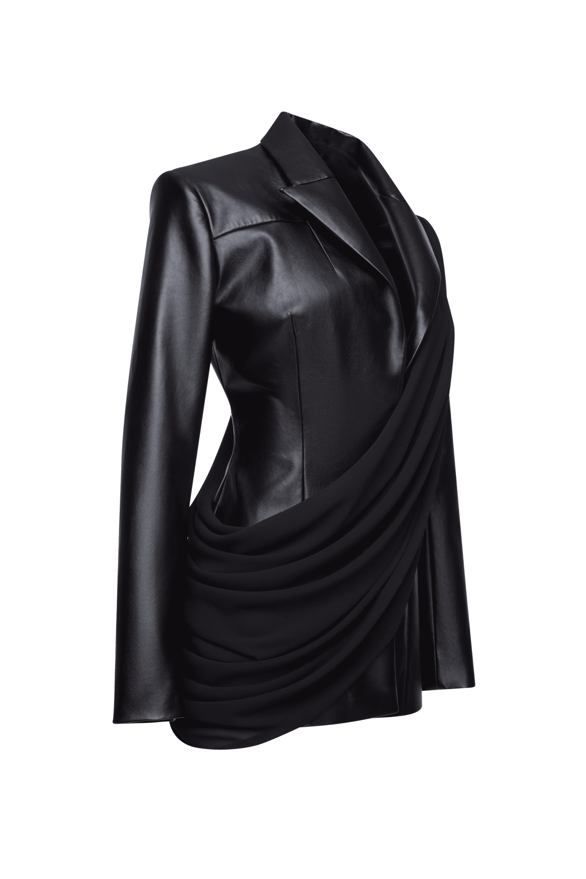 Vegan leather Renaissance jacket