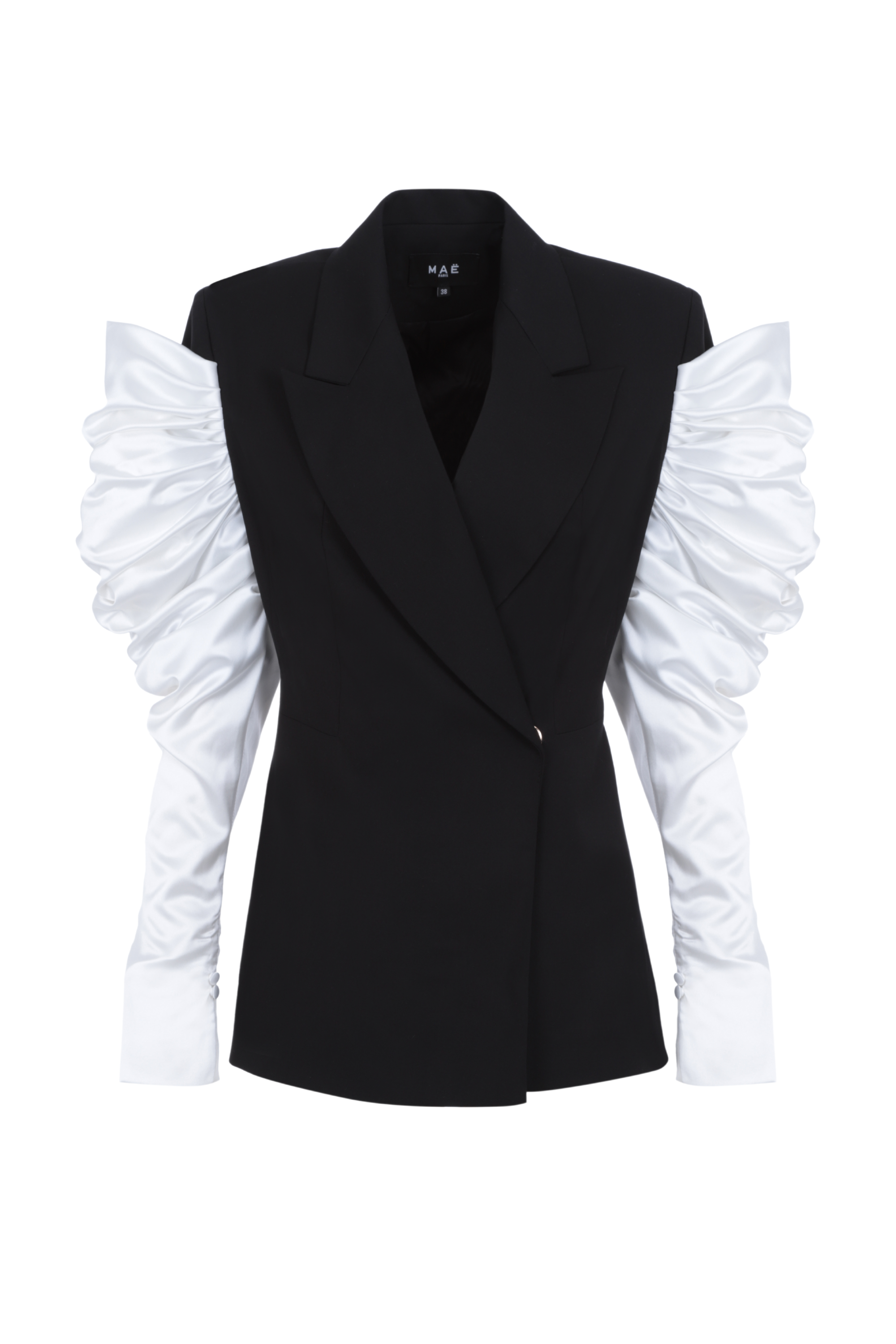 Black and white Assurance jacket