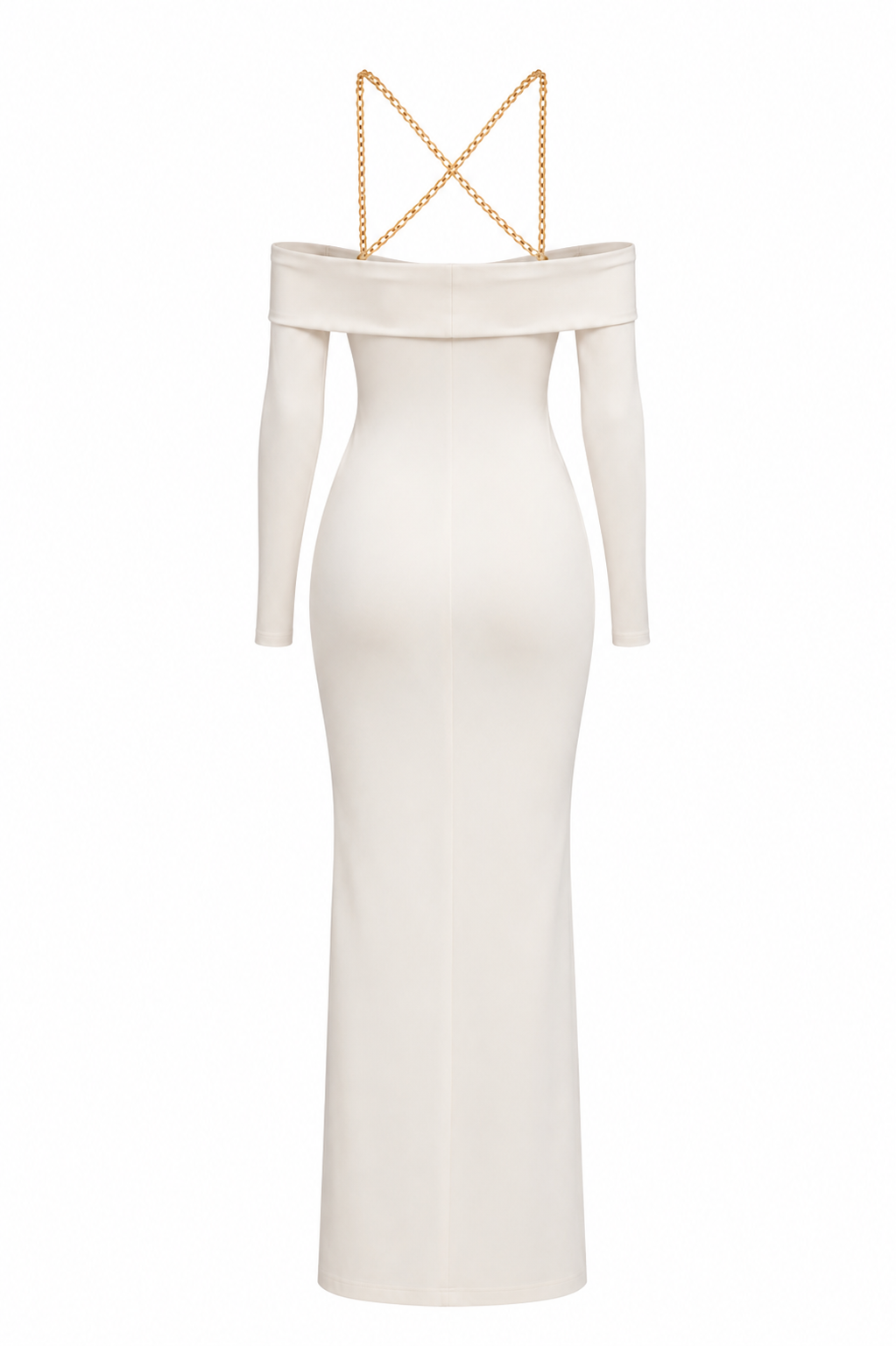 THE HALO DRESS IN WHITE