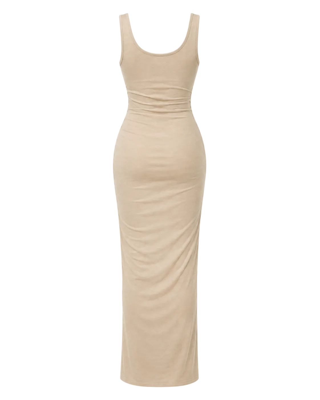 TEE DRESS IN BEIGE