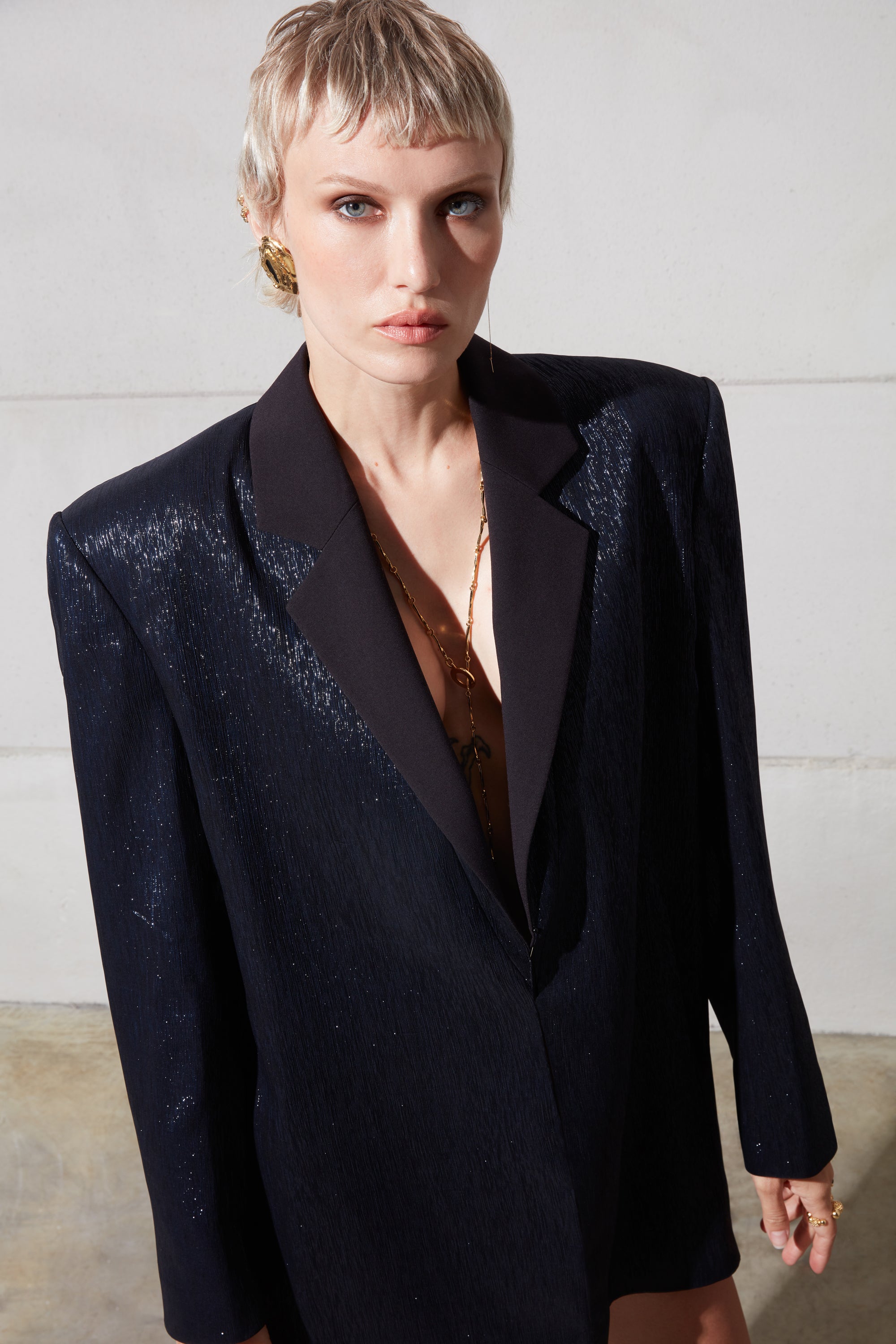 Brilliant dress-blazer