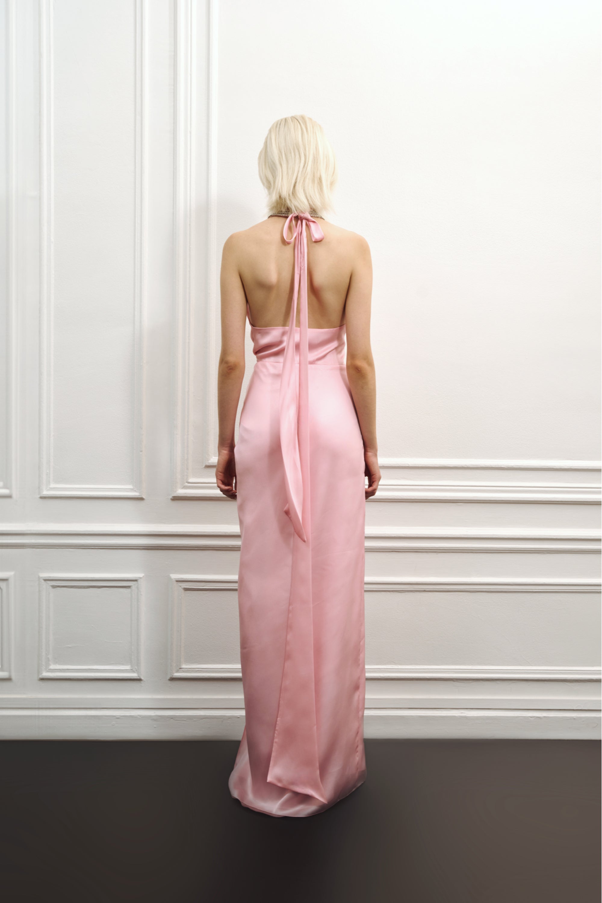 Robe Independance longue rose